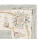 Desmondia Handmade Wool Aqua/Ivory Rug