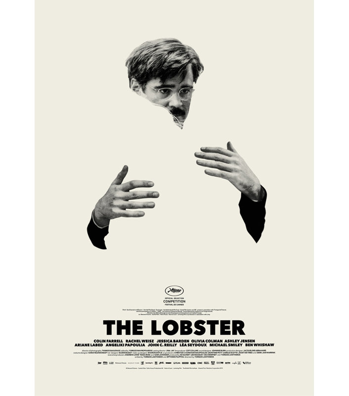 The Lobster, 18" H x 13" W