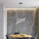 Hal 3 - Light Silver LED Crystal Pendant