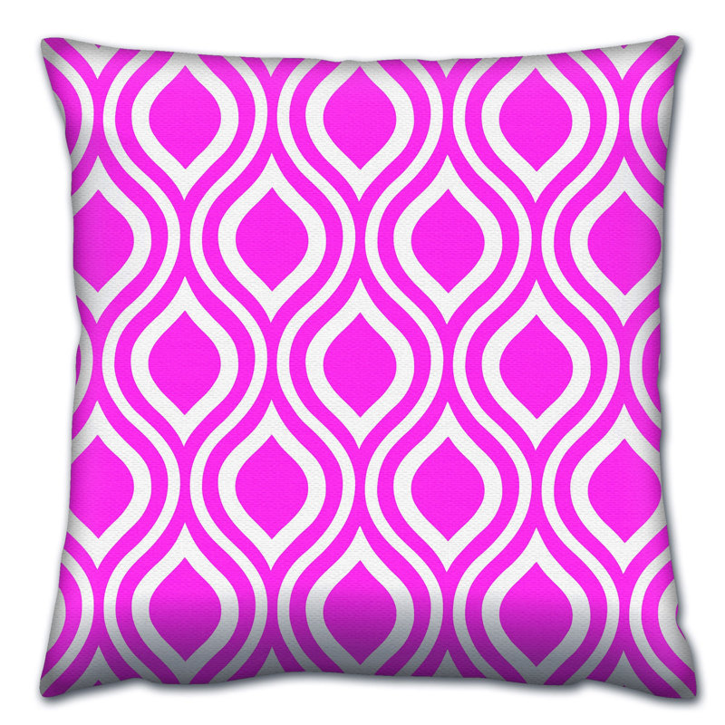 Coussin lavable de qualité supérieure, 17,0 x 17,0 pouces, 50% coton / 50% polyester, rembourrage en silicone, fermeture à glissière dissimulée | Doux, confortable et repassable | Parfait pour la décoration intérieure, le salon et la chambre à coucher