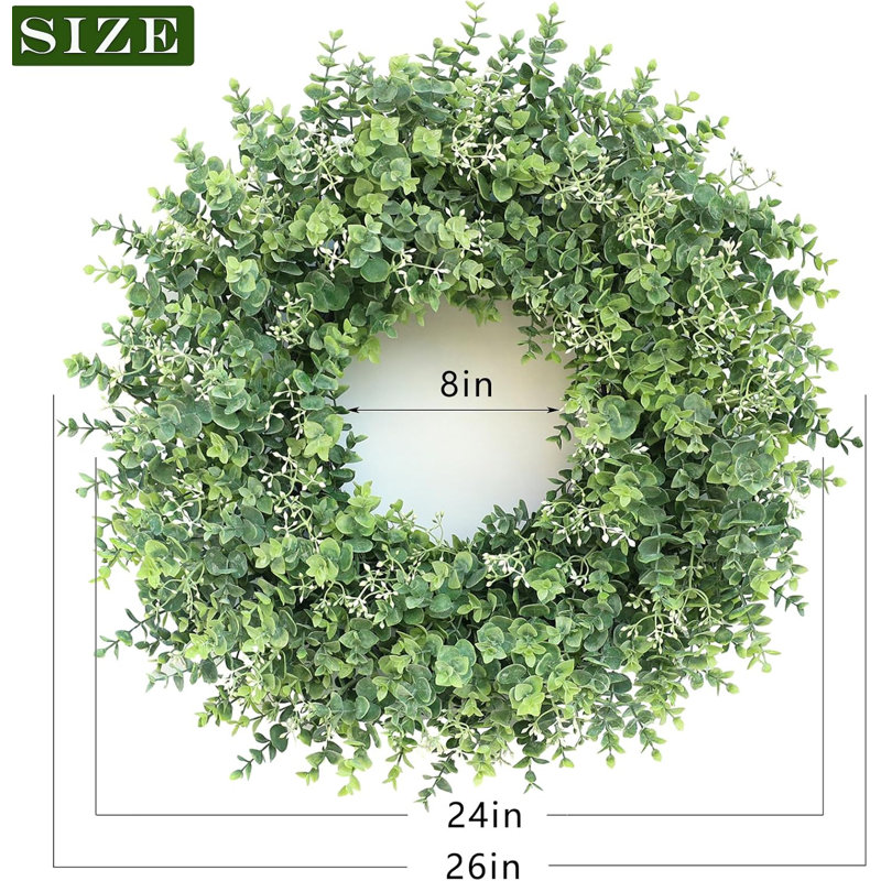 26" Eucalyptus Wreath