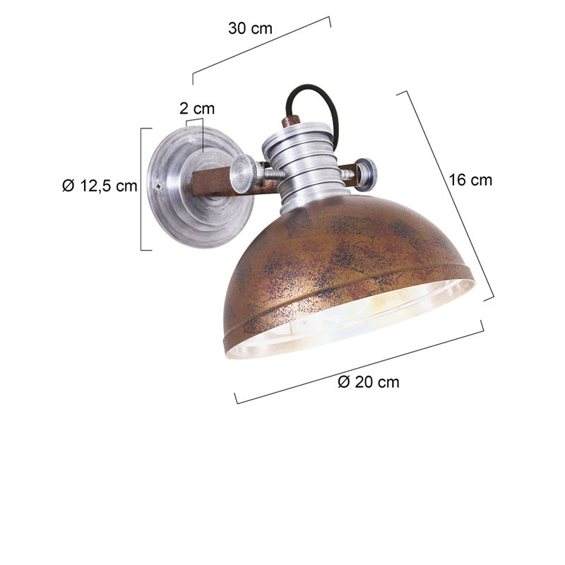Helena Plug-in Spotlight, Braun