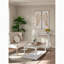 Panneaux muraux, ensemble de 2 ailes de plumes blanches vieillies 42 po x 15,5 po - Art mural