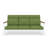 Townsend Metal Outdoor Sofa With Sunbrella Cushion-116233359
