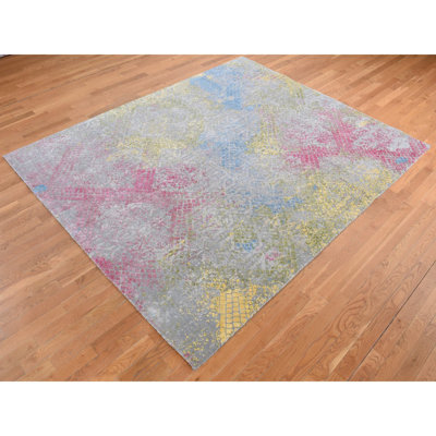 Jodiann One-of-a-Kind Rectangle: 8' X 10' New Age Wool Area Rug