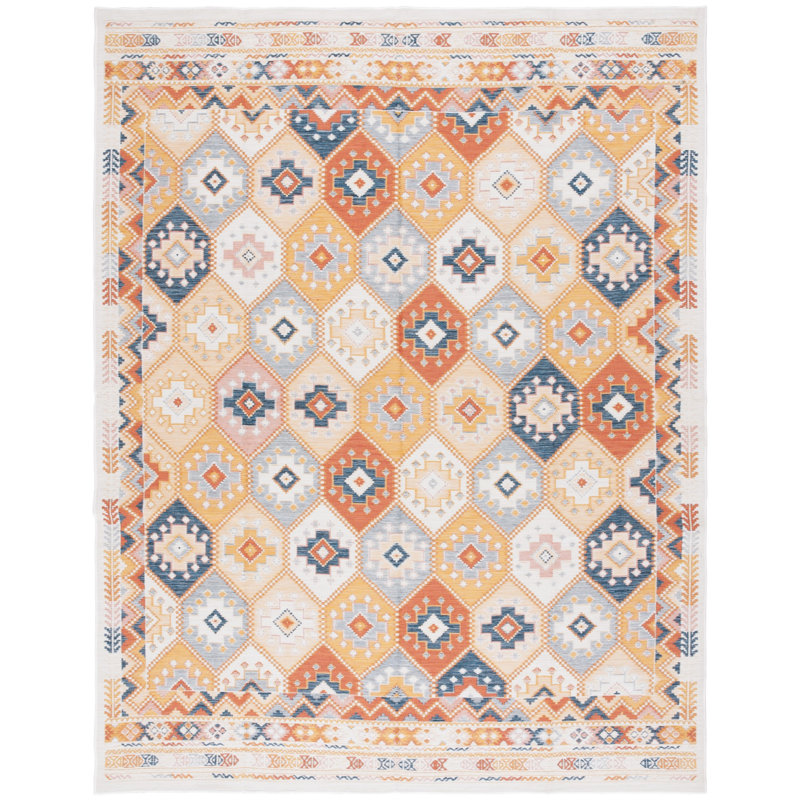 Molena Sunrise Geometric Indoor/Outdoor Area Rug, Rectangle 8' x 10'