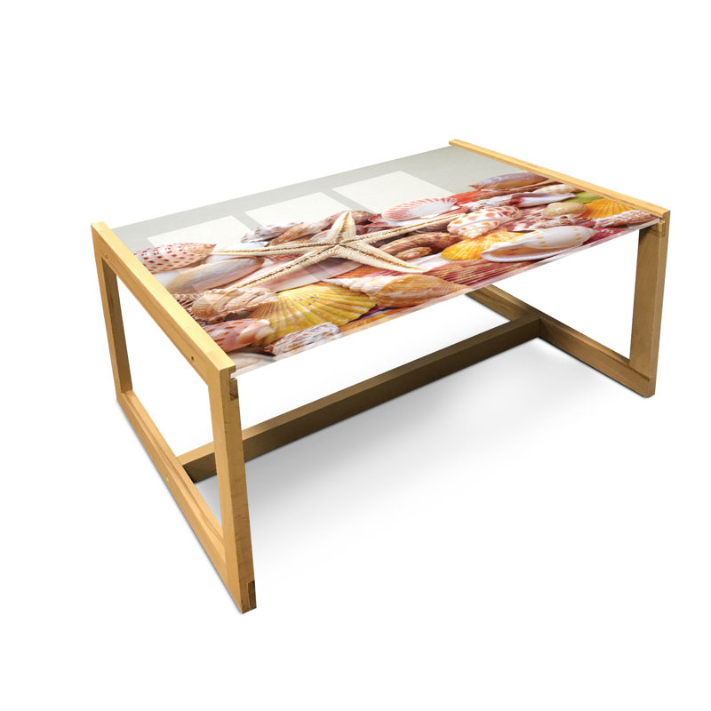 Iriel Sled Coffee Table, 40cm H x 91cm W x 62cm D
