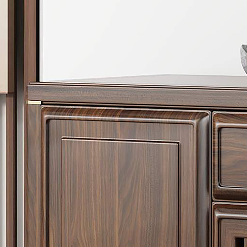 Modern Chinese Ebony Sideboard