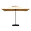 Parasol en porte-à-faux rectangulaire 9 pi x 11 pi avec mât central (base non incluse)-1609168672