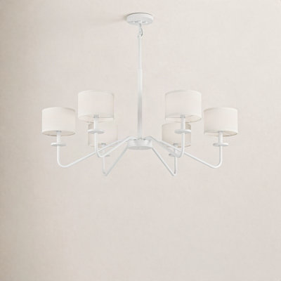 6 - Light Dimmable Chandelier