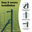 Galvanised Steel Border Fencing-114350625-114350628