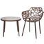 Table d'appoint avec plateau en verre Rabia-1864186804