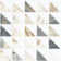 Gamma Natural Stone Triangle Wall and Floor Mosaic Tile (Set of 10)