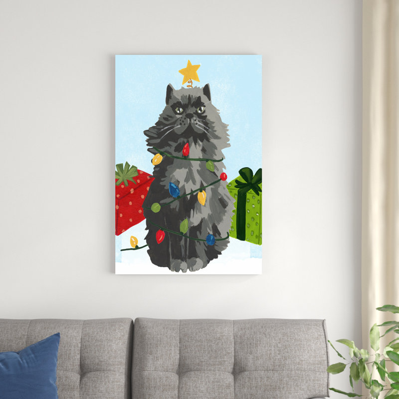 Meowy Hissmas I, H 36 po x l 24 po