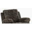 Transitional Style Manual Glider Recliner Two Tone Design Brown Finish Primary Living Room-976249032