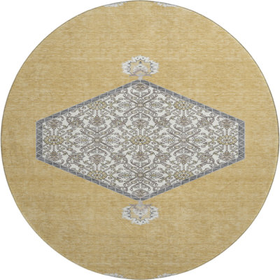 Premium Machine Washable Jahnke AMF1011 Oriental Rug