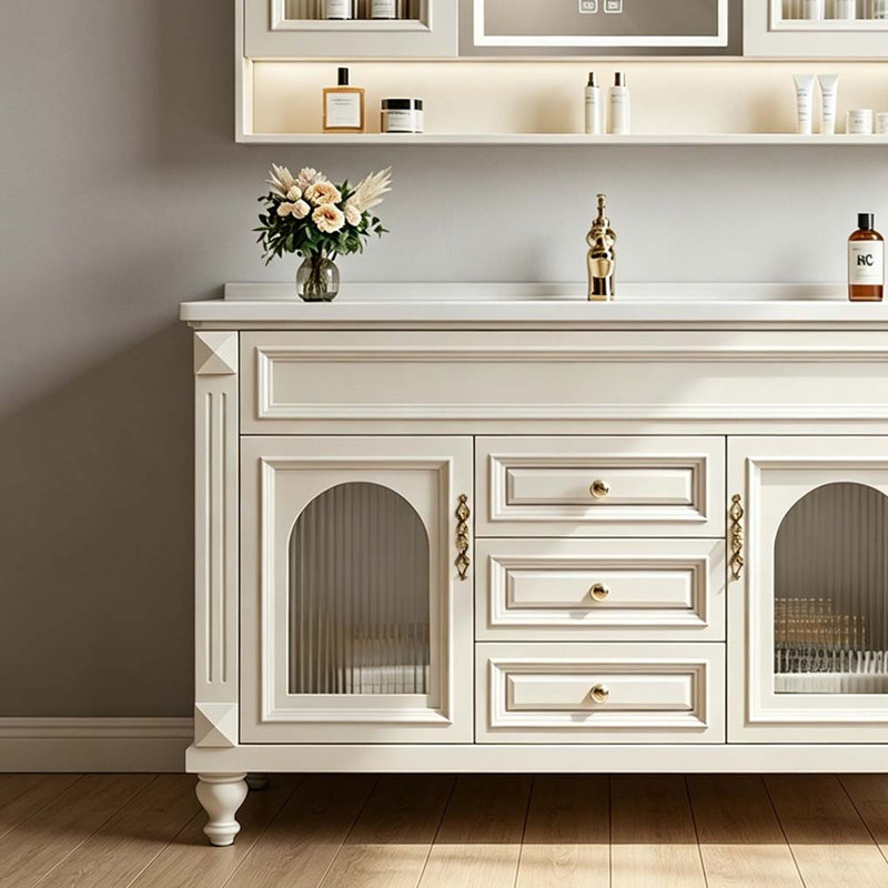Meuble-lavabo de style français rétro