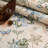 Chinoiserie Floral Rug Vintage Romance Design Washable Non-slip Green/Beige-503699253-511287976