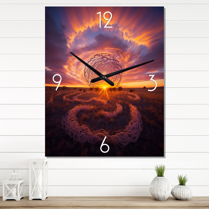 Horloge murale Vibrant, Grand