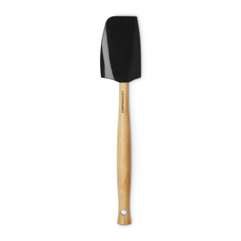 Le Creuset Craft Spatula, Black Onyx, 5.8cm W x 28.5cm L