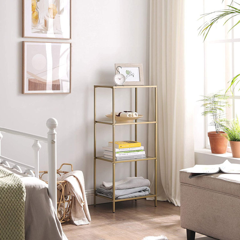 Étagère de rangement en verre trempé Damere