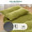Modern Memory Foam 3-in-1 Folding Floor Sofa Bed, No Assembly Required-566581292