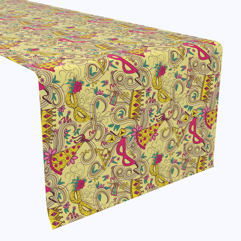 Waxhaw Geometric Table Runner, 72" x 12"