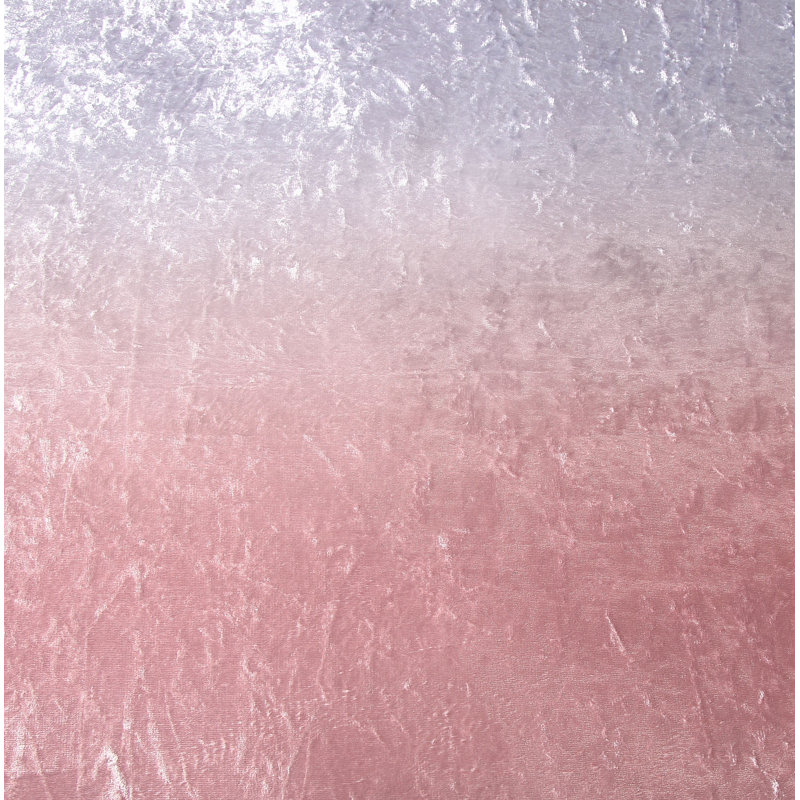 Glam Polyester Velvet Comforter, King Comforter + 2 King Shams, Blush