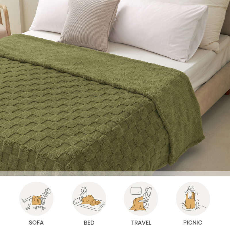 Machine Woven Throw Blanket