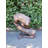 Bobcat Going Down a Tree Log Bronze Statue -  Size: 43"L x 25"W x 41"H. 