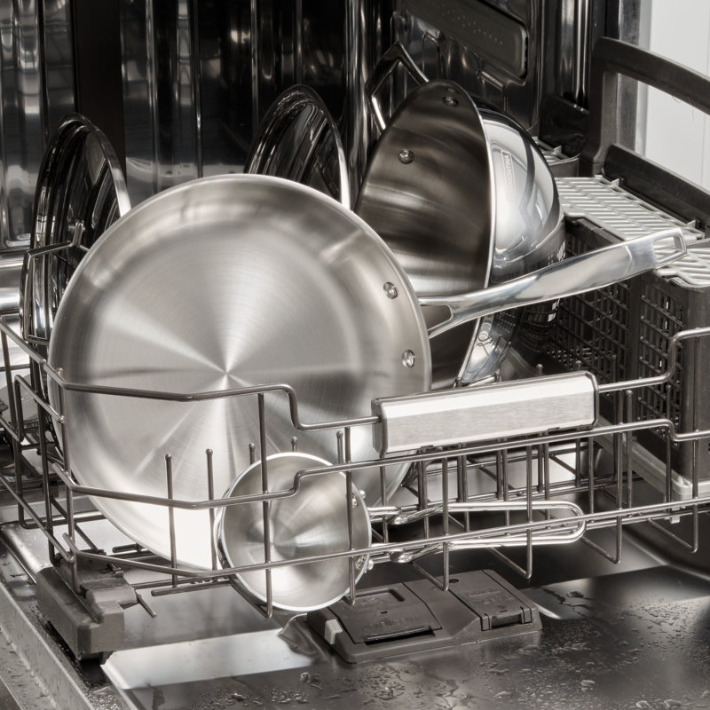 Poêle à épices en acier inoxydable à 4 épaisseurs de 4 pouces pour la cuisine indienne
