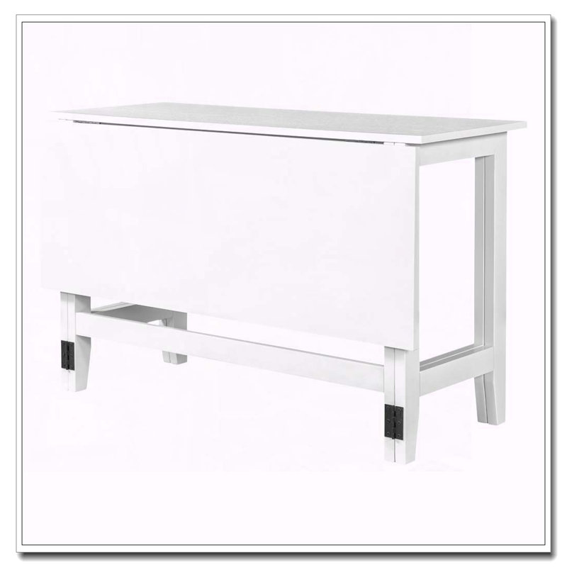 Table de salle à manger à rallonge Farmhouse, Blanc