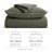 Stonewashed 100% Natural Cotton Waffle Quilt Set-119236249-119236246