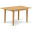 Ensemble de salle à manger 5 pièces comprenant une table de salle à manger rectangulaire avec rallonge papillon et 4 chaises rembourrées Linenight-1878619086-1878619087-1807986687