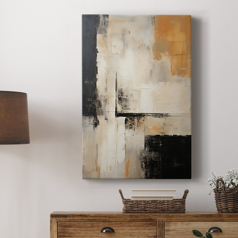 ABSTRACT Series CCCLXX -Custom Wrapped Gallery Cavas, 18" H x 12" W