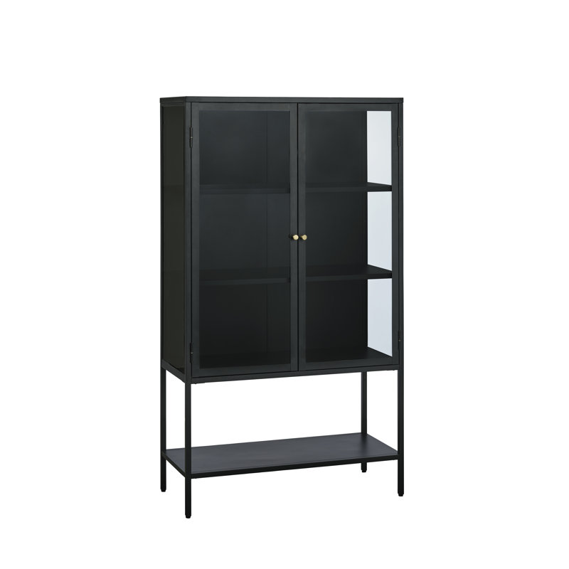 Damyah Display Cabinet, Black