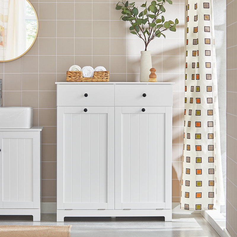 Munsell Bathroom Cabinet, White