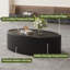Oval Hidden Storage Coffee Table