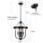 Anndrea 4 - Light Dimmable Candle Style Lantern Geometric Chandelier-378649806