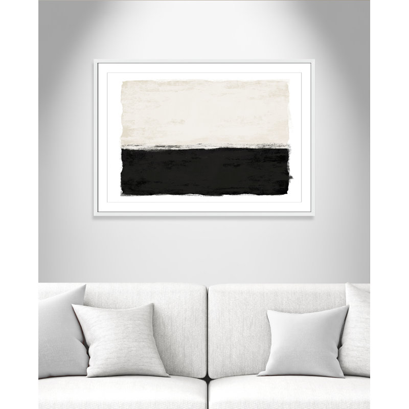 Midnight II - Landscape Version Print par Natalie Carpentieri, Blanc satiné, L 41,5 po x H 29,5 po, Imprimé mat