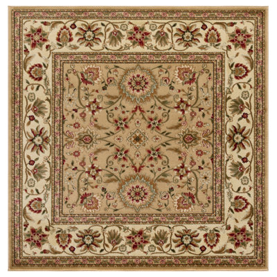 Lyndhurst Oriental Area Rug In Beige / Ivory