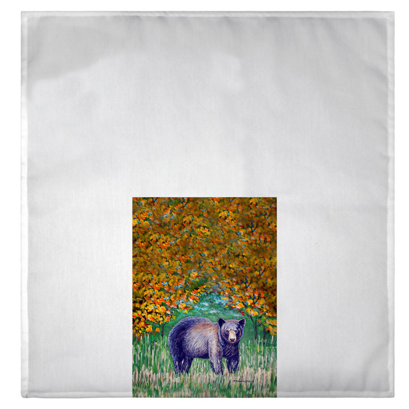 Serviette à main ours Heid
