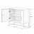 Eila Accent Cabinet White Chest