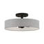 Xavyer Fabric Semi Flush Mount-270198089