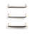Solid Wood Bookcase Triple Shelf Rustic - Wall Mounted Walnut/Yellow Decorative Shelves For Books Theme-120632334