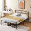 Ensemble de chambre configurable avec lit plateforme en fer-89227881-89227885