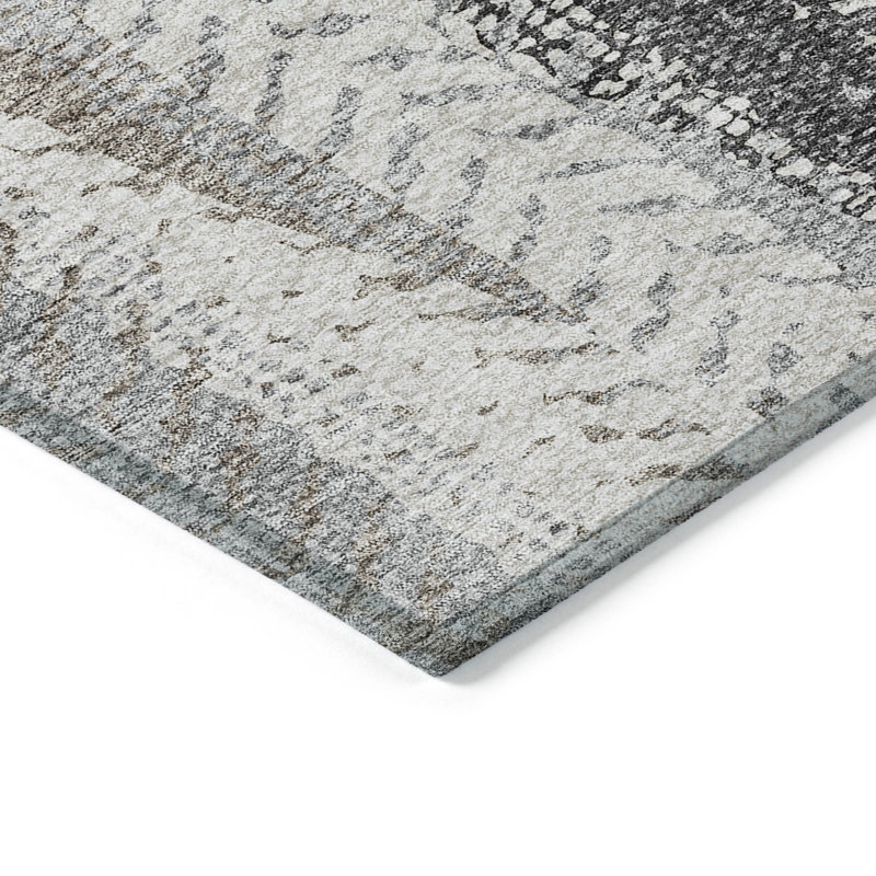 Alta Washable Abstract Indoor / Outdoor Rug, Runner 2'3" x 7'6"