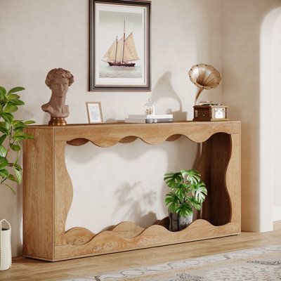 63 Inches Console Table with Storage