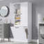 Grande armoire de rangement avec tablettes réglables-1451242390