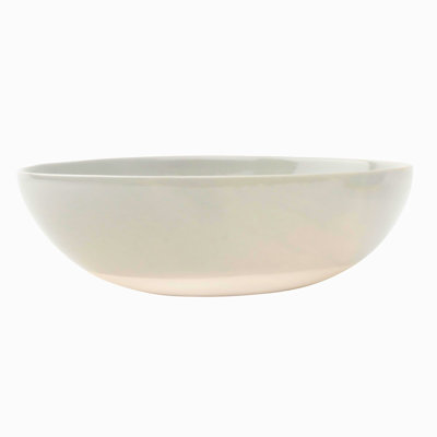 Shell Bisque Porcelain Serving Bowl